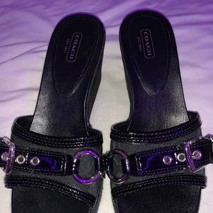 Brand new coach sandals